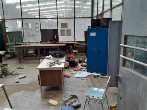 Delincuentes robaron y provocaron destrozos en la Escuela Técnica N 1