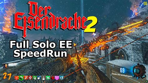 Der Eisendrache 2 Full Solo Easter Egg Speed Run All Bows YouTube