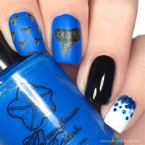 Shark Week Nail Art — 25 Sweetpeas