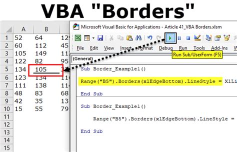 How To Apply Borders On A Cell Using Vba In Excel Hot Sex Picture