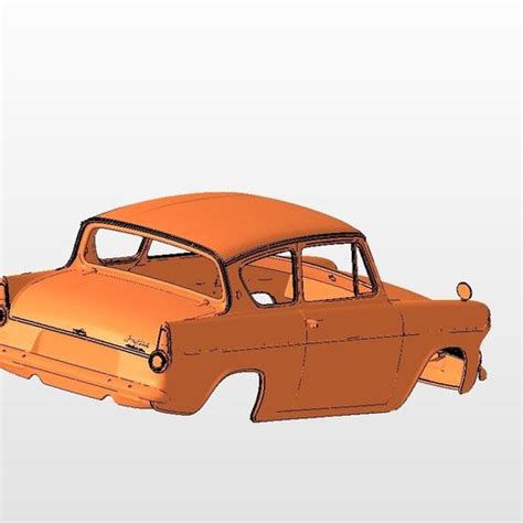 Download Stl File Ford Anglia Body Shell For 110 Rc Car Stl For 3d Printing • 3d Print Object