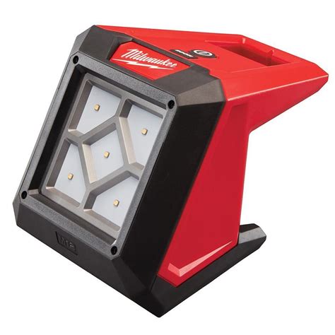 Milwaukee M Lithium Ion Compact Flood Light Cordless Red