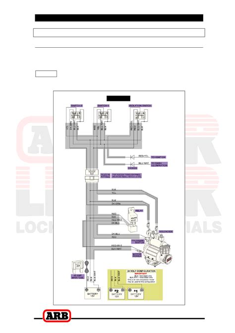 Wiring Diagram Arb Air Compressor - Circuit Diagram