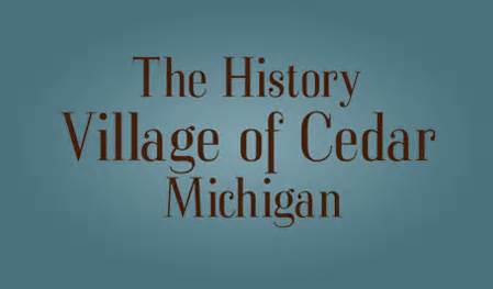 Village of Cedar History