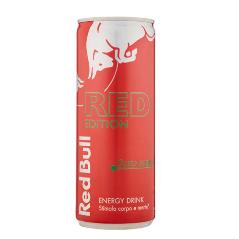 Energy Drink Red Bull Lattina Red Edition 250ml Watermelon Dambros Ipermercato