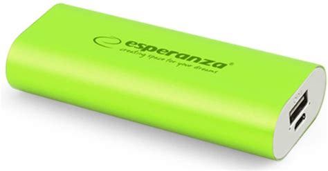 Esperanza EMP105G Hadron 4400mAh Power Bank Green Exotique