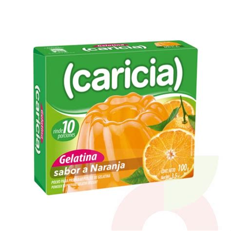 Gelatina Naranja Caricia Gr Supermercados Eltit