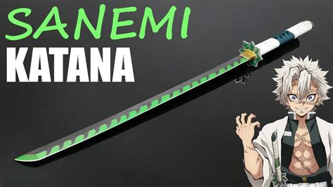 Katana Making Sanemi Demon Slayer Youtube