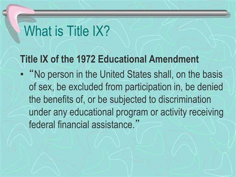 Ppt Title Ix Powerpoint Presentation Free Download Id 5904708