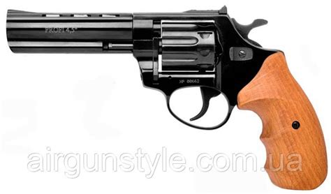 Револьвер под патрон Флобера Zbroia Profi 4.5" (черный/бук), цена 3210 ...
