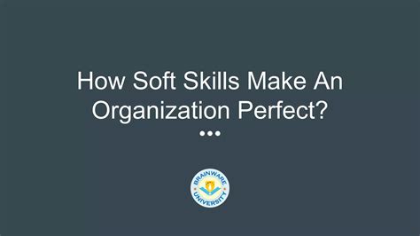 Soft Skills Training Ppt