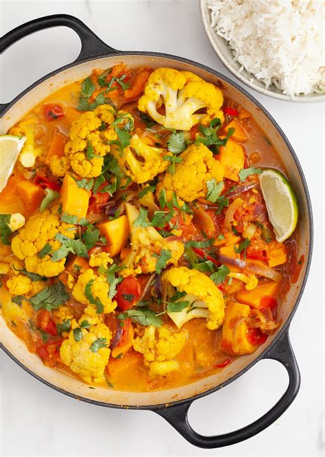 Sweet Potato And Cauli Curry So Vegan