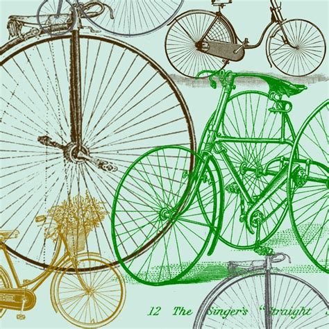 The Artzee Blog 12x12 Inch Vintage Bicycle Printable Bicycle