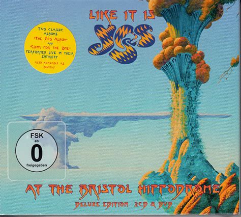 Yes Like It Is Yes At The Bristol Hippodrome X Cd Deluxe