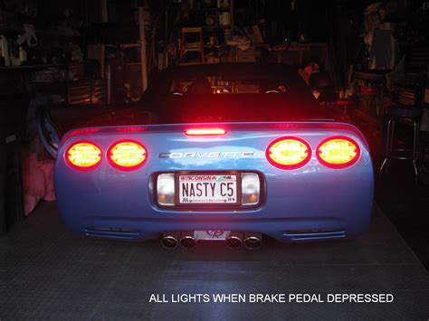 Fs 1997 2004 C5 Corvette Modified Halo Led Tail Lights And Hyper Flash