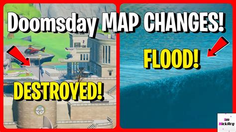 NEW Doomsday Live Event MAP CHANGES Agency Destroyed Flood MORE