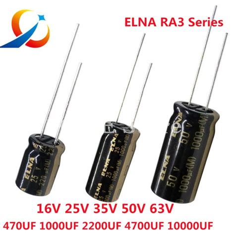 Elna Ra Series Hifi Audio Capacitor V V V V Uf Uf Uf