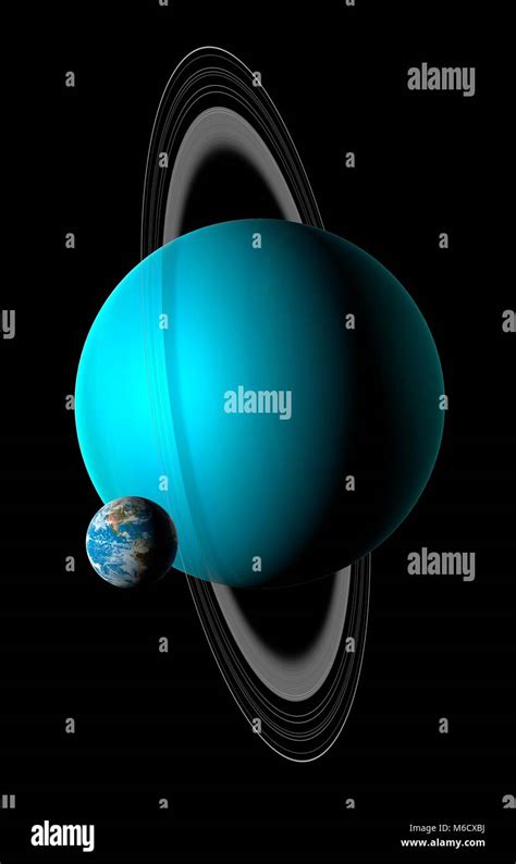 Uranus Earth Size Comparison