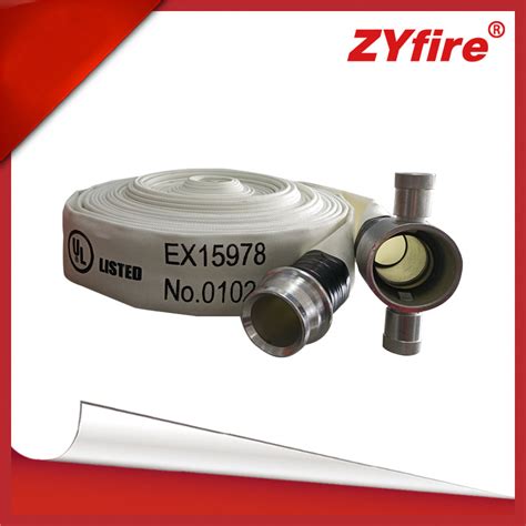 Zyfire UL FM Listed Fire Fighting Hose 1 5 Inches TPU EPDM Lining