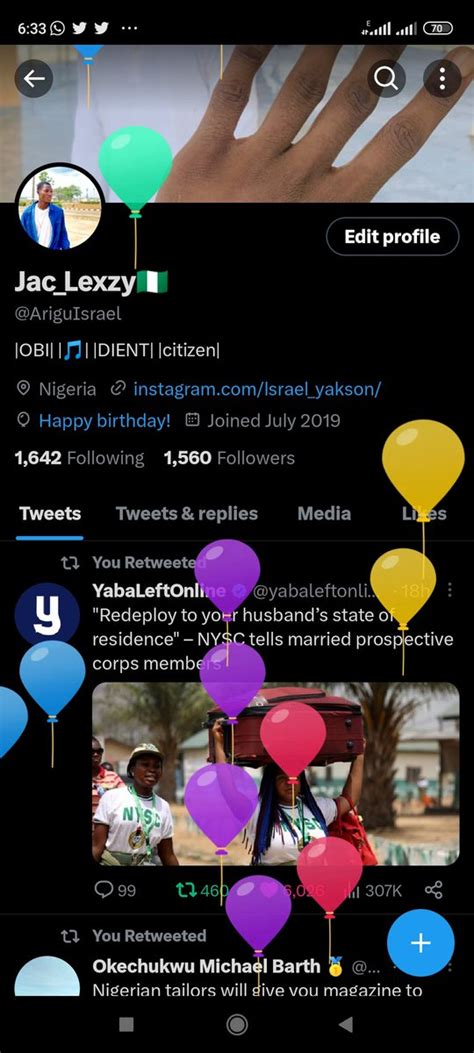 HappyBirthdays Ng On Twitter RT AriguIsrael I Ve Got Balloons