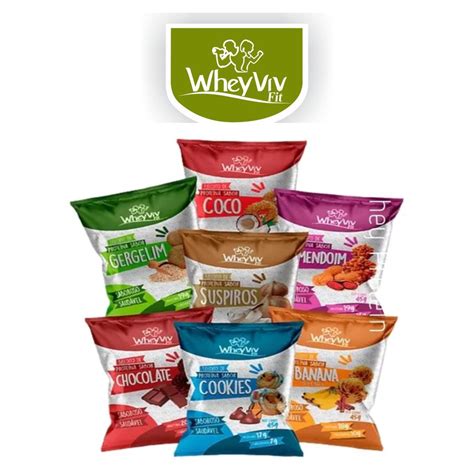 Biscoito Wheyviv Todos Os Sabores Shopee Brasil