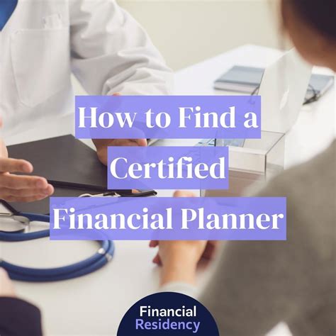 How To Find A Certified Financial Planner Cfp Physician S Guide