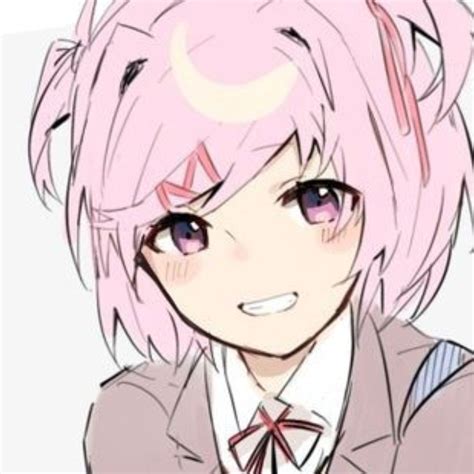 Natsuki Ddlc Icons Literature Club Anime Manga Drawing