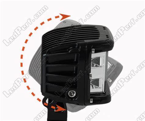 Phare Additionnel LED Rectangulaire 40W CREE Pour 4X4 Quad Et SSV