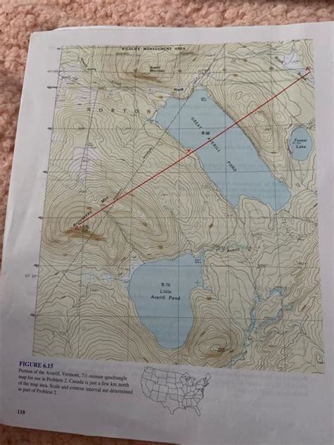 Solved 109 Chapter 6 Topographic Maps And Digital Elevaton