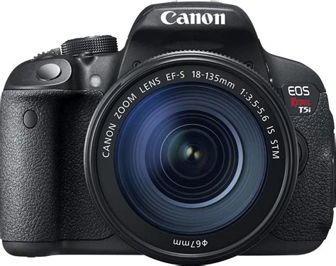 Canon Eos Rebel T I Dslr Camera With Mm Is Stm Lens Black