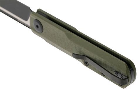 Real Steel G Tanto EDC 7801GT Two Tone Finish Nitro V OD Green G10