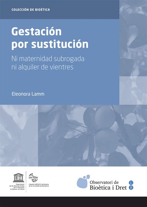 Libro Gestaci N Por Sustituci N Ni Maternidad Subrogada Ni Alquiler