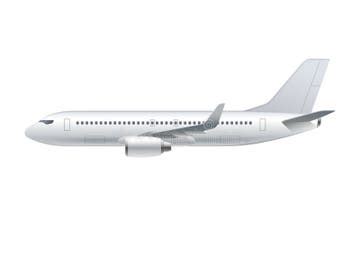 Airplane Side View Silhouette Stock Illustrations – 953 Airplane Side ...