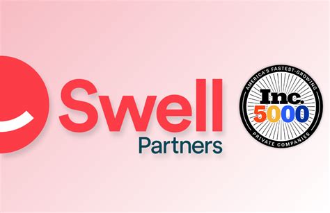 Swell Partners Recognized On Inc 5000 Fastest Growing Companies List For Second Consecutive