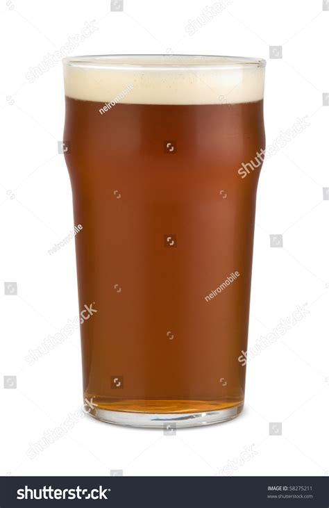 English Pale Ale Pint Glass Isolated Stock Photo 58275211 | Shutterstock