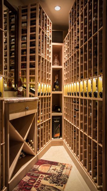 Los Altos Wine Cellar Traditional Wine Cellar San Francisco By