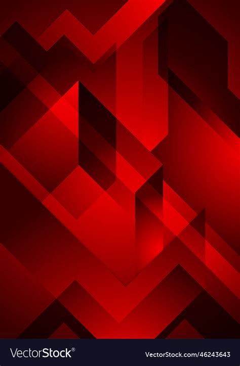 Dark Red Abstract Geometric Background Royalty Free Vector