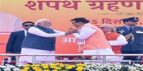 Senior Bjp Leader Bhajan Lal Sharma Takes Oath As Chief Minister Of