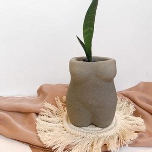 Female Body Planter Naked Body Inclusive Planter Cement Planters