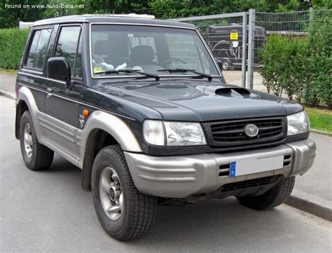 Hyundai Galloper Ii Td Sport Ch Fiche Technique