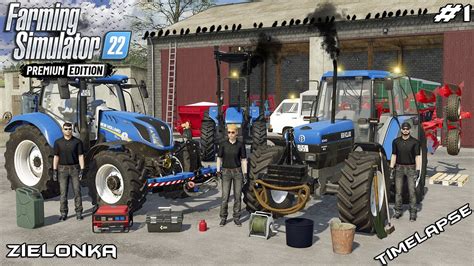 Moving To The New Farm With New Holland Tractors Zielonka Farming