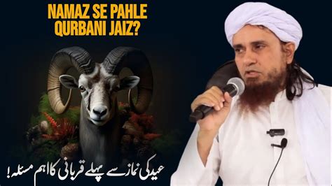 Eid Ki Namaz Se Pahle Qurbani Karne Wale Pahle Ye Masla Jaan Len Mufti