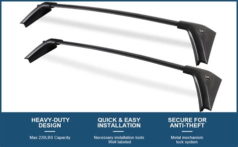 Amazon Wonderdriver Roof Rack Cross Bars Lb Compatible With