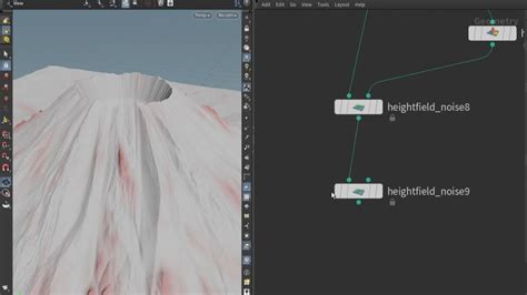 How To Create Volcano In Houdini Part 2 Youtube