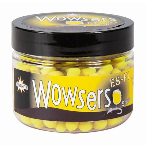 DYNAMITE BAITS Wowsers Hgh Vis Wafters 5mm 45g Yellow 4 80