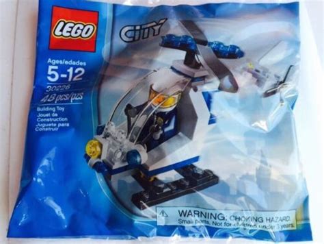 Lego City Police Helicopter Polybag Misb Sealed New Ebay