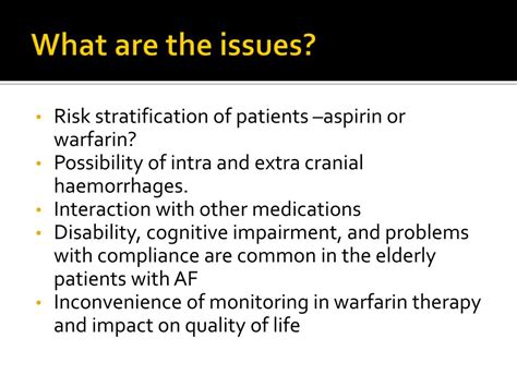 Ppt Antithrombotic Therapy In Non Valvular Af Patients Powerpoint