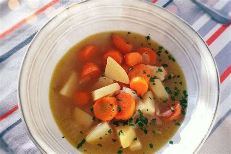 Recette De Soupe De Carottes Et Lardons Fum S