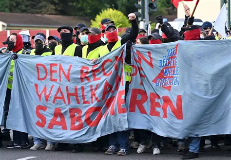 Afd W Hlt Bei Parteitag Neue Spitze Polizei Im Gro Einsatz