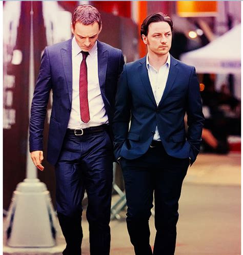 James And Michael James Mcavoy And Michael Fassbender Photo 32926587 Fanpop